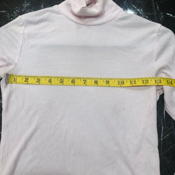 Wilfred Aritzia Ribbed Crop Turtle Neck - Picture 4 of 4